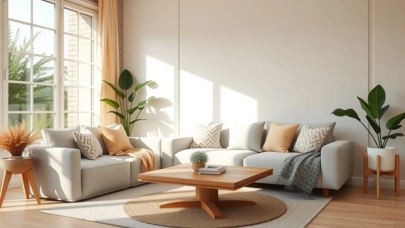 Bianca Ingrossos lägenhet vardagsrum