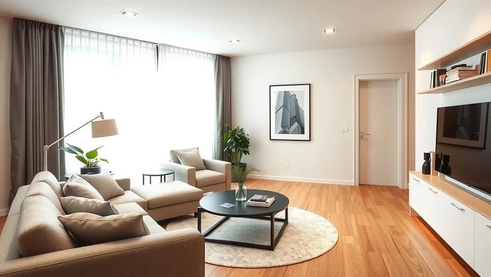 Biancas nya lägenhet lockar många besökare