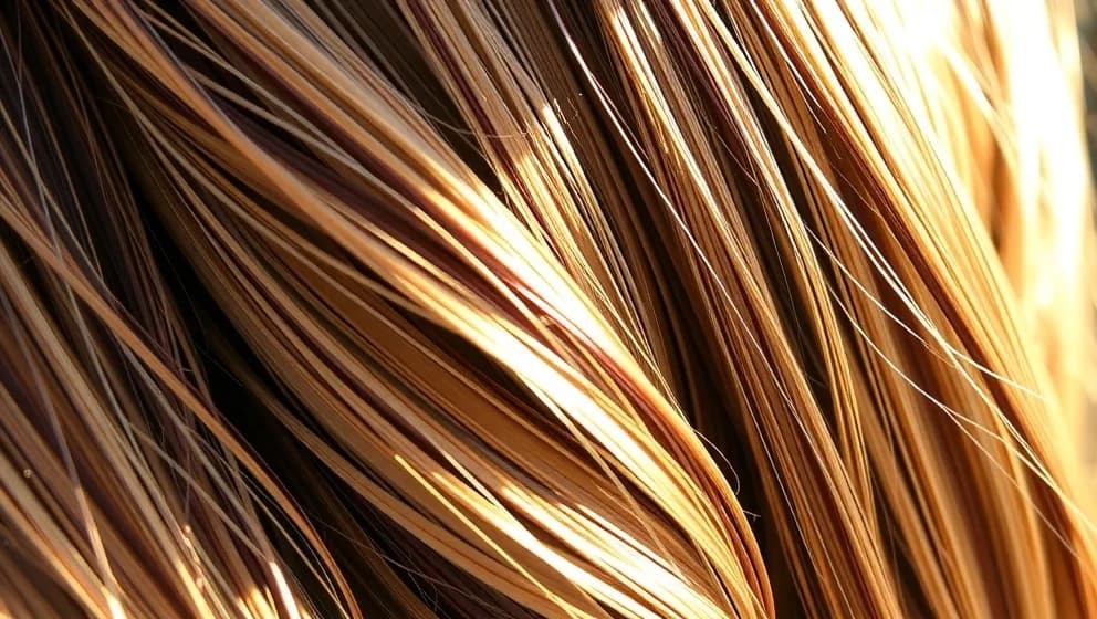 Blonda slingor i brunt hår fungerar det