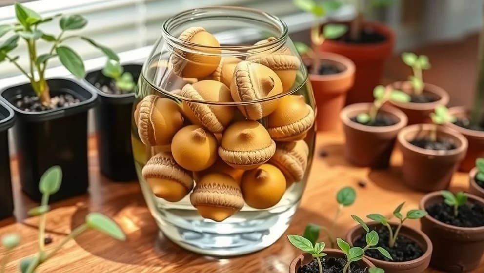 Ekollon i vas växter och tips