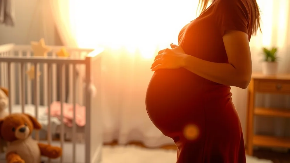 Hedda Stiernstedt gravid